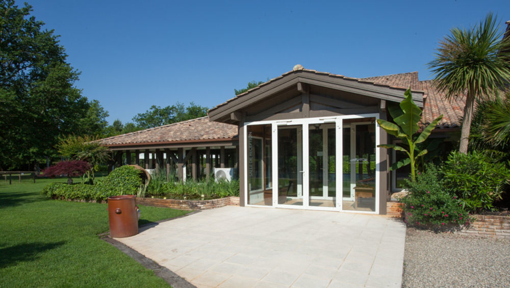 Hotel La Ferme D'En Chon Biscarrosse Exterior photo